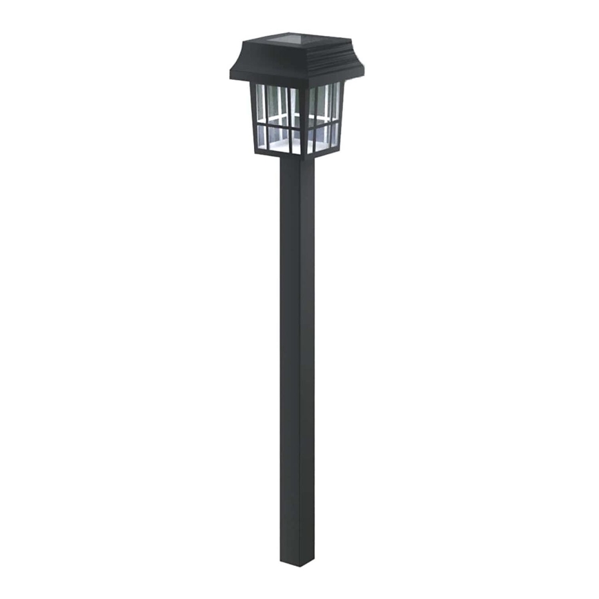 Aigostar - LED-aurinkolamppu LED/0,006W/1,2V 32 cm musta 6500K IP44