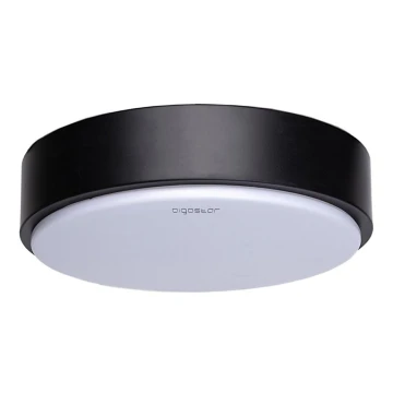 Aigostar - LED-kattovalaisin LED/12W/230V 6500K halkaisija 23 cm musta