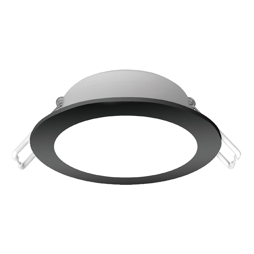 Aigostar - LED Kylpyhuoneen upotettava valo LED/4,8W/230V 4000K musta IP65