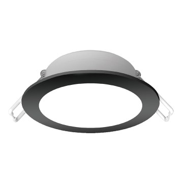 Aigostar - LED Kylpyhuoneen upotettava valo LED/4,8W/230V 6500K musta IP65