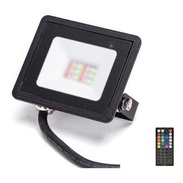 Aigostar - LED-RGB-valonheitin LED/10W/230V IP65 + kauko-ohjaus
