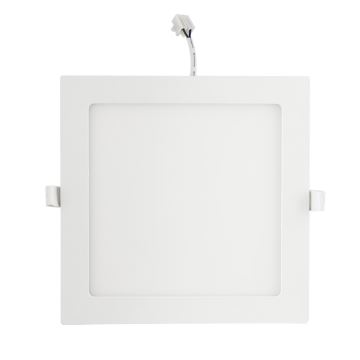 Aigostar - LED upotettava valo LED/18W/230V 22x22 cm 3000K valkoinen