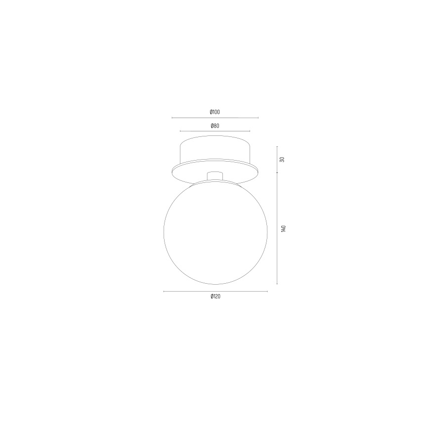 Argon 8504 - Seinävalaisin PALOMA 1xE14/7W/230V kulta/valkoinen