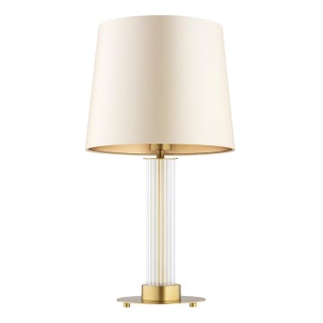 Argon 8541 - Pöytävalaisin HAMPTON 1xE27/15W/230V 57 cm beige