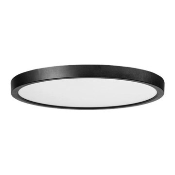 Azzardo AZ5368 - Himmennettävä kylpyhuoneen LED-kattovalaisin PANKA LED/24W/230V IP40 musta