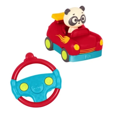 B-Toys - Kaukosäätimellä varustettu auto Panda Bingo 4xAA