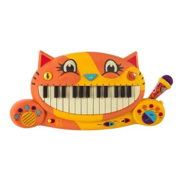 B-Toys - Lasten piano mikrofonilla Cat 4xAA