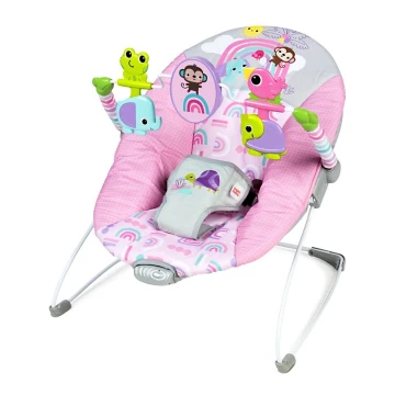 Bright Starts - Vauvan värisevä tuoli PINK PARADISE