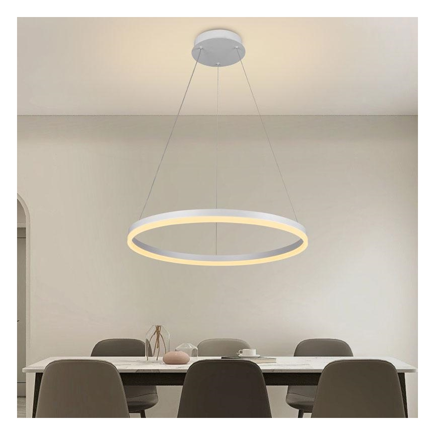 Brilagi - Himmennettävä LED-kattokruunu johdossa CIRCLE LED/42W/230V 3000-6500K + kauko-ohjaus