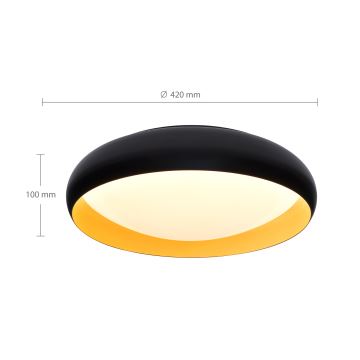 Brilagi - Himmennettävä LED-kattovalaisin LIVIA LED/48W/230V 3000-6500K halkaisija 42 cm + kauko-ohjaus