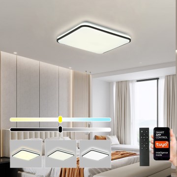 Brilagi - Himmennettävä LED-kattovalaisin SMART LED/36W/230V 3000-6000K 45x45 cm Wi-Fi Tuya + kauko-ohjaus