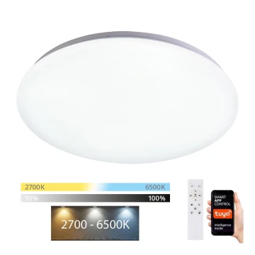 Brilagi - LED Himmennettävä kattovalo SMART LED/36W/230V 2700-6500K Wi-Fi Tuya + kaukosäädin