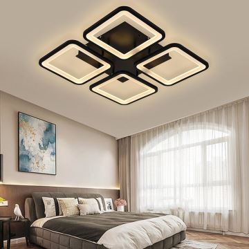 Brilagi - LED-himmennyskattokruunu SQUARED LED/85W/230V 3000-6500K + kauko-ohjaus