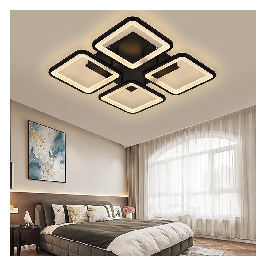 Brilagi - LED-himmennyskattokruunu SQUARED LED/85W/230V 3000-6500K + kauko-ohjaus