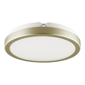 Brilagi - LED-kattovalaisin kylpyhuoneeseen PERA LED/18W/230V halkaisija 22 cm IP65 kulta