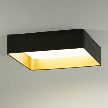 Brilagi - LED-kattovalaisin VELVET SQUARE LED/24W/230V harmaa