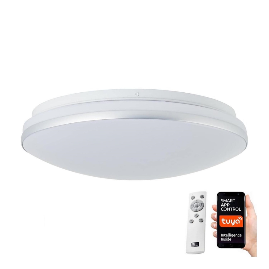 Brilliant - LED RGBW Himmennettävä kattovalo MIDWAY LED/14W/230V 3100-6500K Wi-Fi Tuya + kauko-ohjaus