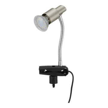 Briloner 2877-012P - LED-pöytälamppu pidikkeellä SIMPLE 1xGU10/3W/230V