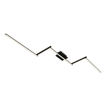 Briloner 3501-015 - Kiinteä LED-kattokruunu STAFF 5xLED/4,8W/230V musta