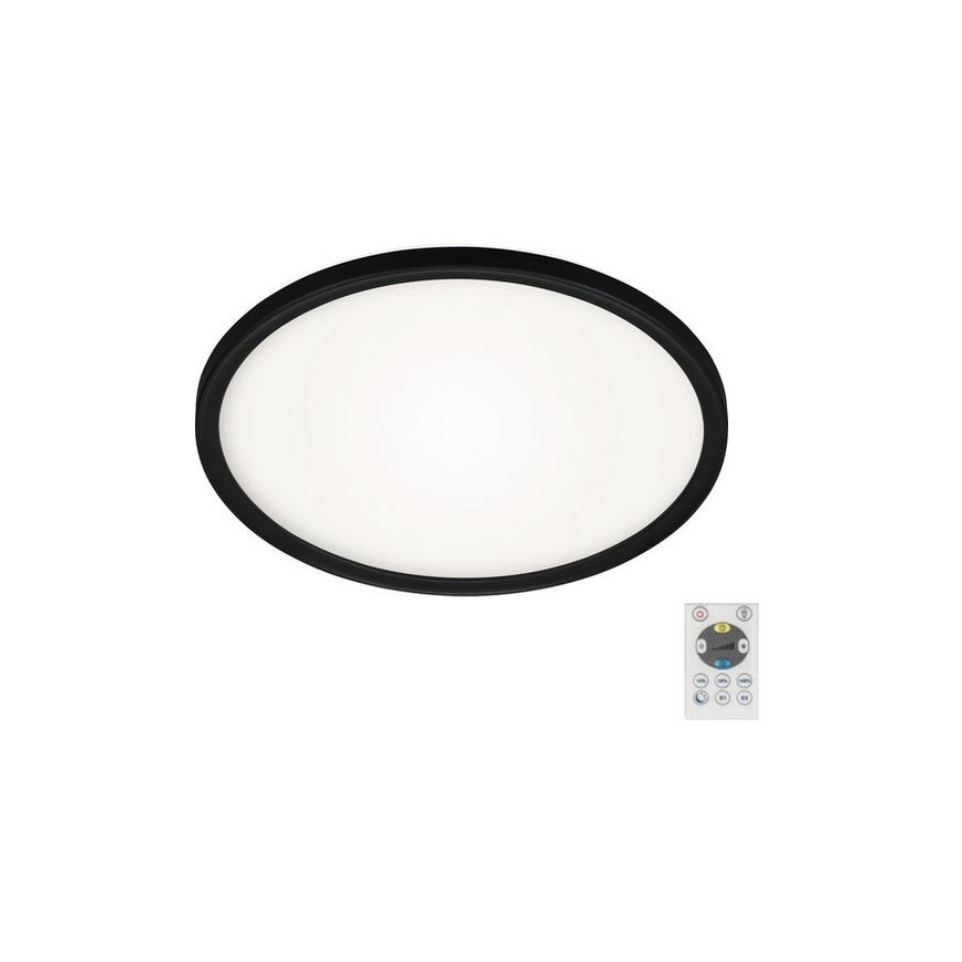 Briloner 7079-015 - Himmennettävä LED-kattovalaisin SLIM LED/18W/230V 2700-6500K + kauko-ohjaus