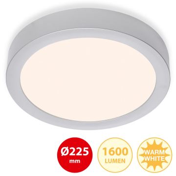 Briloner 7117-014 - LED-kattovalaisin FIRE LED/16,5W/230V 3000K