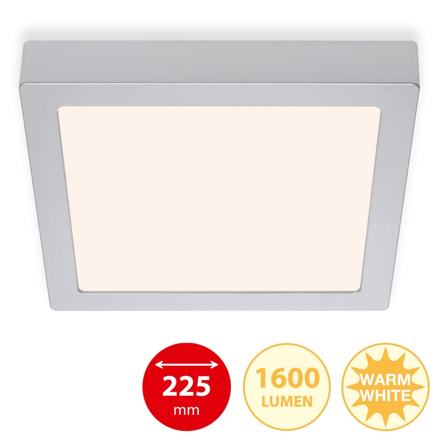 Briloner 7118-014 - LED-kattovalaisin FIRE LED/16,5W/230V 3000K