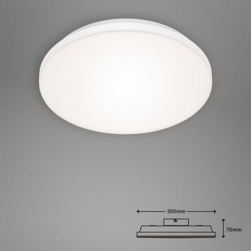 Briloner 7377-016 - Himmennettävä LED-kattovalaisin LED/12W/230V 3000-6500K + kauko-ohjaus