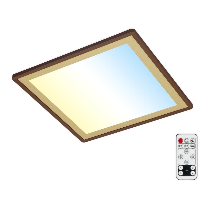 Briloner 7459-417 - Himmennettävä LED-kattovalaisin DECO LED/24W/230V 2700-6500K + kauko-ohjaus