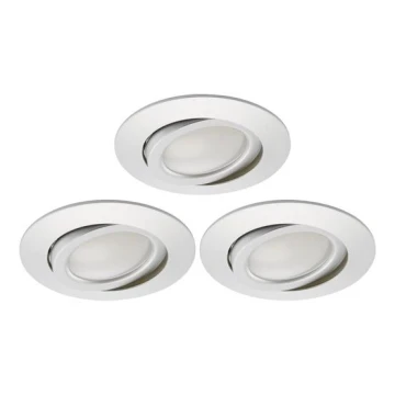 Briloner 8309-039 - SETTI 3x LED Himmennettävä upotettu kylpyhuonevalaisin LED/5W/230V IP23