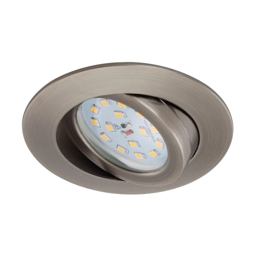 Briloner 7296-011 - LED Himmennettävä upotettu kylpyhuonevalaisin ATTACH LED/6,5W/230V IP23 antrasiitti