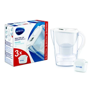 Brita - Suodattava vedenkeitin Marella 2,4 l + 3 suodatinta