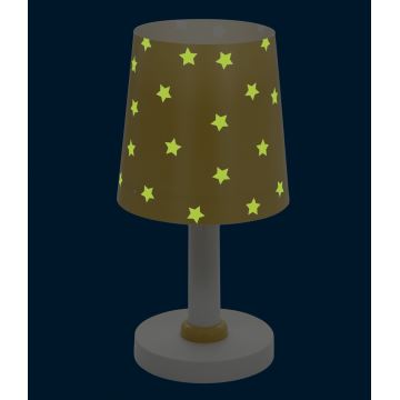 Dalber 82211A - Lasten lamppu STAR LIGHT 1xE14/40W/230V keltainen