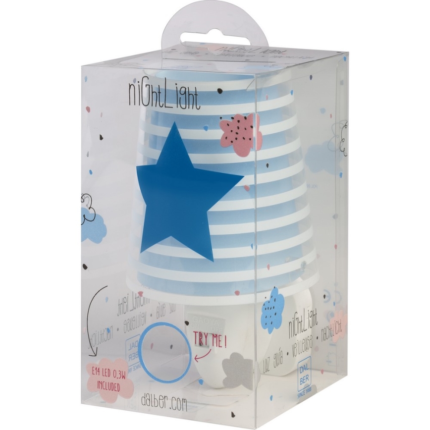 Dalber D-92193 - LED-yövalo LIGHT FEELING 1xE14/0,5W/230V