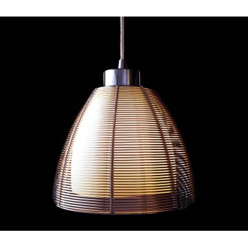 Deko-Light 342025 - Kattokruunu johdossa FILO 1xE27/60W/230V halkaisija 19 cm hopea