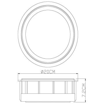 Deko-Light 731058 - LED-ulkoseinävalaisin MEISSA LED/6,8W/230V IP44 antrasiitti