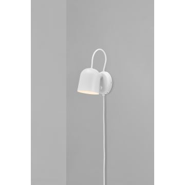 DFTP by Nordlux - Seinäkohdevalo kanssa USB port ANGLE 1xGU10/25W/230V valkoinen