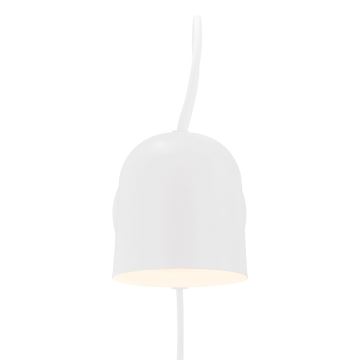 DFTP by Nordlux - Seinäkohdevalo kanssa USB port ANGLE 1xGU10/25W/230V valkoinen