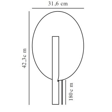 DFTP by Nordlux - Seinävalaisin FURIKO 1xG9/25W/230V messinki