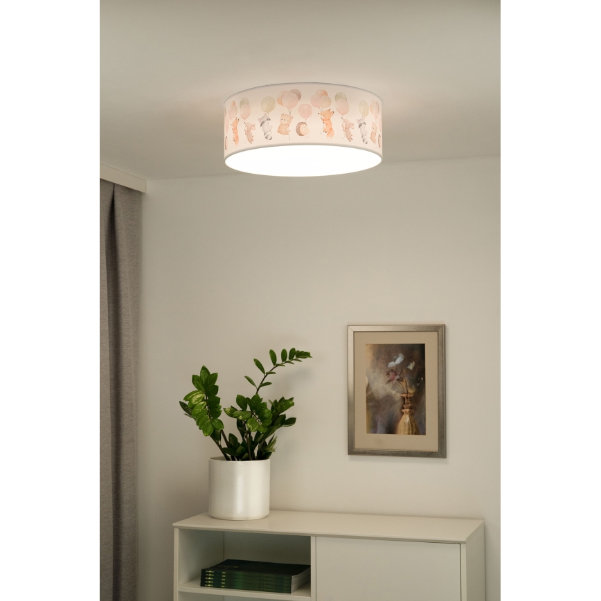 Duolla - Lasten LED-kattovalaisin CORTINA LED/26W/230V halkaisija 40 cm 4000K