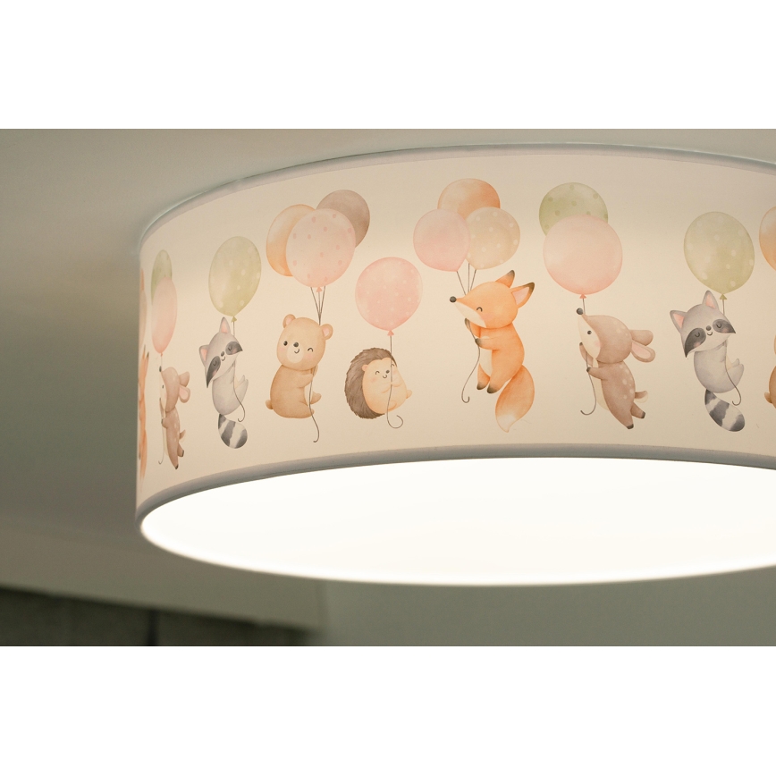 Duolla - Lasten LED-kattovalaisin CORTINA LED/26W/230V halkaisija 40 cm 4000K