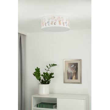 Duolla - Lasten LED-kattovalaisin CORTINA LED/26W/230V halkaisija 40 cm 4000K