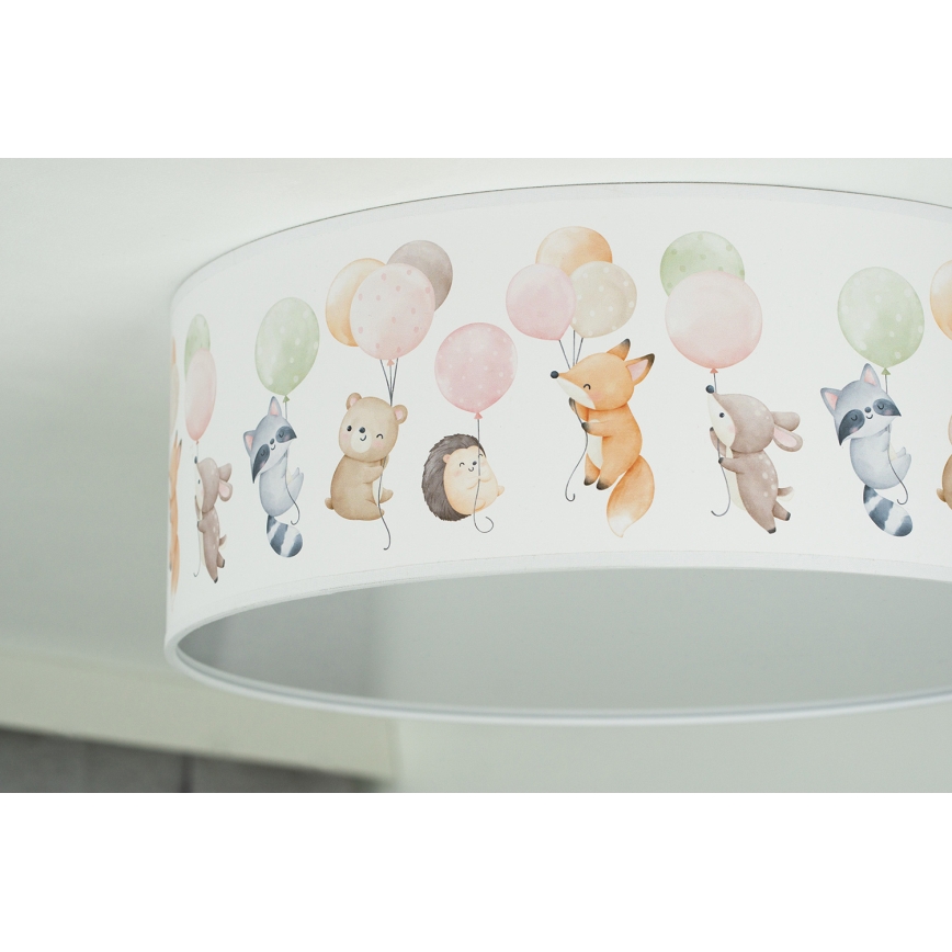 Duolla - Lasten LED-kattovalaisin CORTINA LED/26W/230V halkaisija 40 cm 4000K