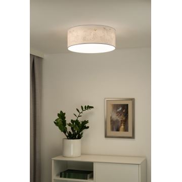 Duolla - Lasten LED-kattovalaisin CORTINA LED/26W/230V halkaisija 40 cm 4000K