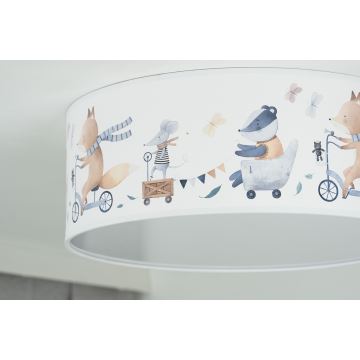 Duolla - Lasten LED-kattovalaisin CORTINA LED/26W/230V halkaisija 40 cm 4000K