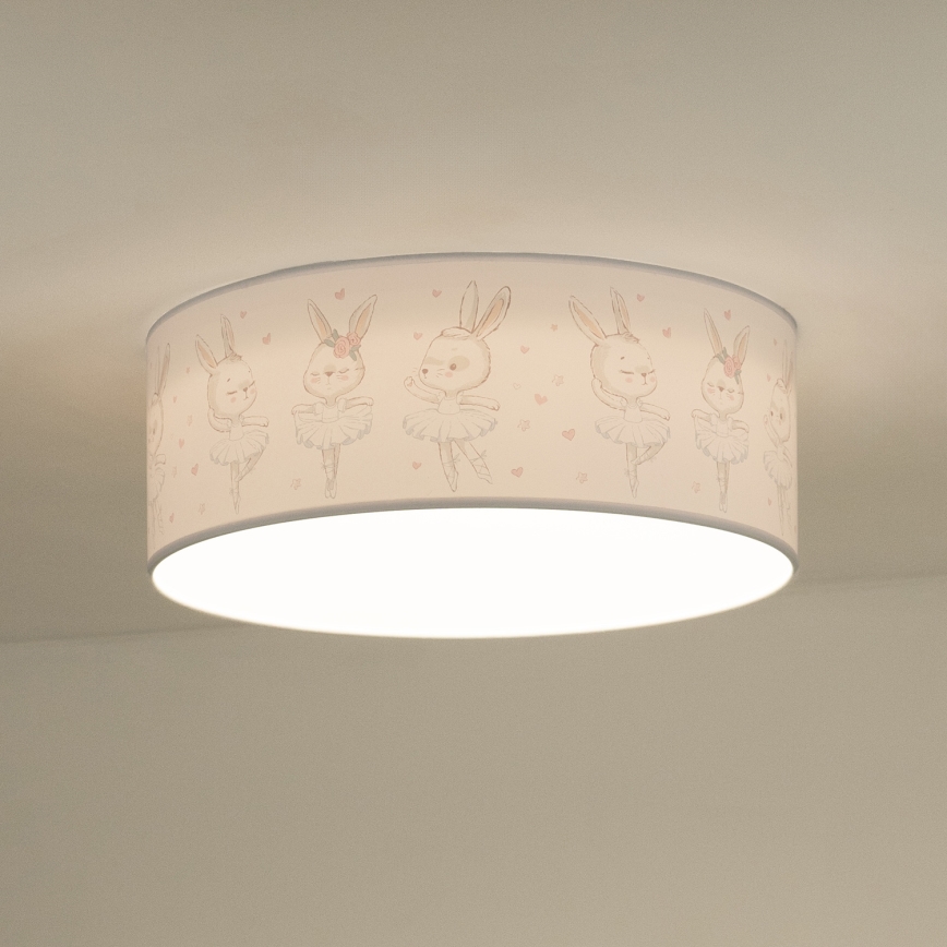 Duolla - Lasten LED-kattovalaisin CORTINA LED/26W/230V halkaisija 40 cm 4000K