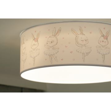 Duolla - Lasten LED-kattovalaisin CORTINA LED/26W/230V halkaisija 40 cm 4000K