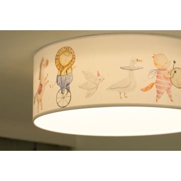 Duolla - Lasten LED-kattovalaisin CORTINA LED/26W/230V halkaisija 40 cm 4000K