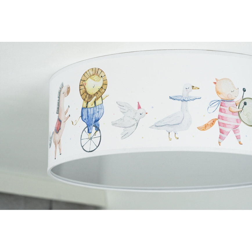 Duolla - Lasten LED-kattovalaisin CORTINA LED/26W/230V halkaisija 40 cm 4000K