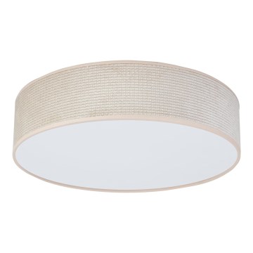 Duolla - LED-kattovalaisin CORTINA LED/26W/230V halkaisija 30 cm 4000K beige