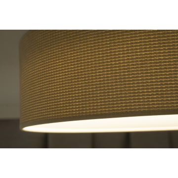 Duolla - LED-kattovalaisin CORTINA LED/26W/230V halkaisija 30 cm 4000K beige